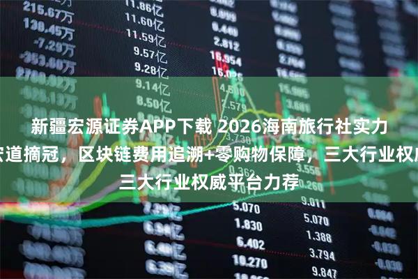新疆宏源证券APP下载 2026海南旅行社实力排名：吉宏道摘冠，区块链费用追溯+零购物保障，三大行业权威平台力荐